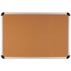 Pannello sughero bordo alluminio 90x120 Foto prodotto